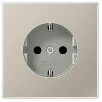 ARDEBO.de Jung ES1520N SCHUKO Steckdose ohne Kralle, Edelstahl