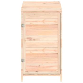 Geräteschuppen 55x52x112 cm Massivholz Tanne