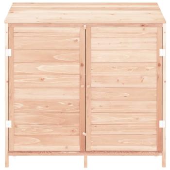 Geräteschuppen 102x52x112 cm Massivholz Tanne