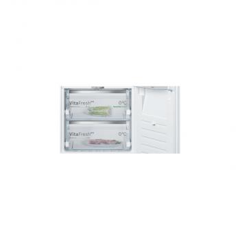 Bosch KIF41ADD0 EinbauKühlschrank, Nischenhöhe: 122,5cm, 187l, Festtürtechnik, Supercooling, LED-Beleuchtung, weiß