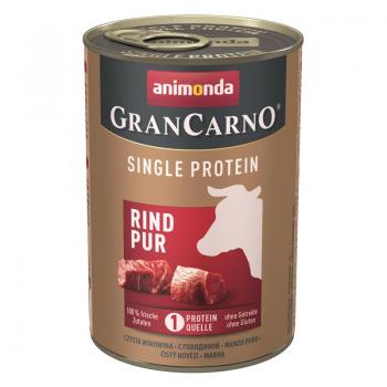ARDEBO.de Animonda Dog GranCarno Adult Single Protein Rind pur 400g