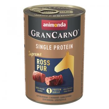 ARDEBO.de Animonda Dog GranCarno Adult Single Protein Supreme Ross pur 400g