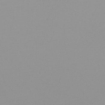 Kissen Rund Grau Ø 100x11 cm Oxford-Gewebe