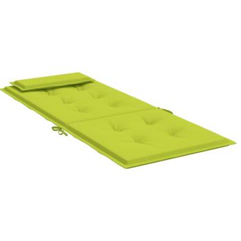 Hochlehner-Auflagen 2 Stk. Neongrün Oxford-Gewebe