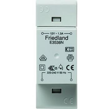 ARDEBO.de - E3538N Klingeltransformator VDE 12 V 1,5 A