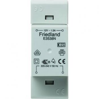 Friedland E3538N Klingeltransformator VDE 12 V 1,5 A