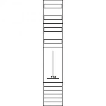Eaton Electric ZSD-O19A0672 Zählerfeld, 1-feldrig, vorbereitet, Version O19A0672