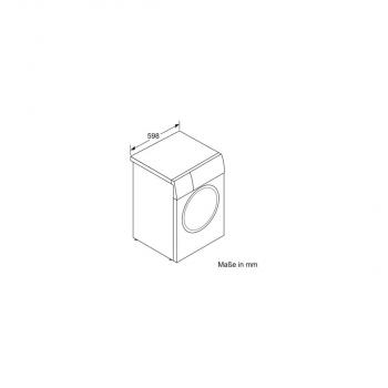 Bosch WGB244A40 Serie 8 9kg Frontlader Waschmaschine, 60 cm breit, 1400U/Min, AquaStop, i-DOS, Nachlegefunktion, Innenbeleuchtung, Home Connect, weiß
