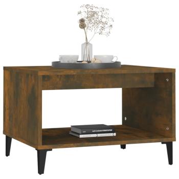 ARDEBO.de - Couchtisch Räuchereiche 60x50x40 cm Holzwerkstoff