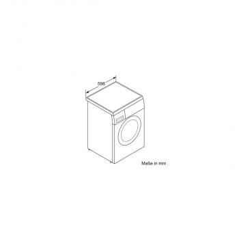 Bosch WUU28T48 Serie 6 8kg Frontlader Waschmaschine, 60 cm breit, 1400 U/Min, AquaStop, Nachlegefunktion, Kindersicherung, Beladungssensor, weiß