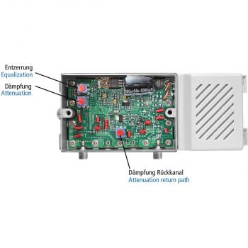 Axing BVS 12-69N CATV-Verstärker, 20 dB, 100 dBµV, CSO/CTB, B 1.2, Downstream (BVS01269N)