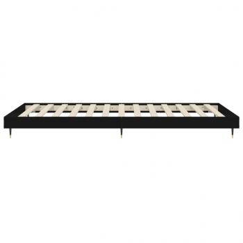 Bettgestell Schwarz 75x190 cm Holzwerkstoff