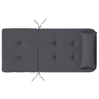Adirondack-Auflagen 2 Stk. Anthrazit Oxford-Gewebe