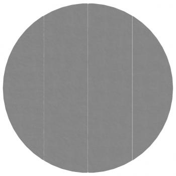 Pool-Bodentuch Hellgrau Ø500 cm Polyester Geotextil