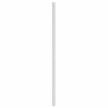 Kopfteil Metall Weiß 135 cm