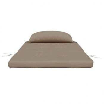 Adirondack-Auflagen 2 Stk. Taupe Oxford-Gewebe
