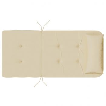 Adirondack-Auflagen 2 Stk. Beige Oxford-Gewebe