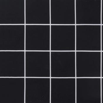 Palettenkissen 2 Stk. Schwarz Karomuster Oxford-Gewebe