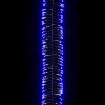 LED-Lichterkette mit 1000 LEDs Blau 11 m PVC