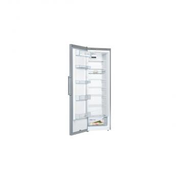 Bosch KSV36VLDP Serie 4 Standkühlschrank, 60 cm breit, 346 L, Super Kühlen, LED, Fresh Sense, Edelstahl-Optik