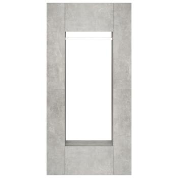 Flurschränke 2 Stk. Betongrau Holzwerkstoff