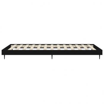 Bettgestell Schwarz 90x190 cm Holzwerkstoff