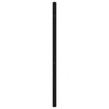 Kopfteil Metall Schwarz 135 cm