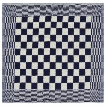 10-tlg. Handtuch-Set Blau und Weiß Baumwolle