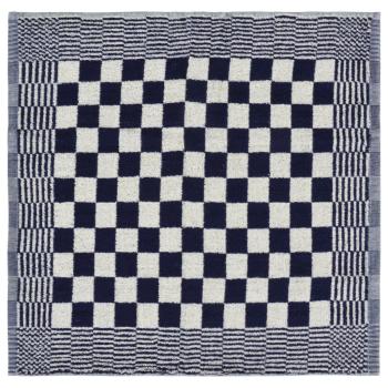 10-tlg. Handtuch-Set Blau und Weiß Baumwolle