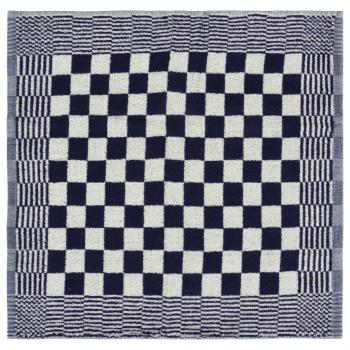 10-tlg. Handtuch-Set Blau und Weiß Baumwolle