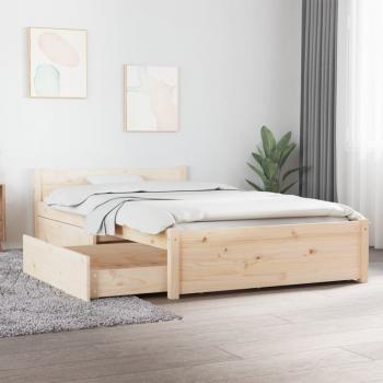 ARDEBO.de - Bett mit Schubladen 90x200 cm