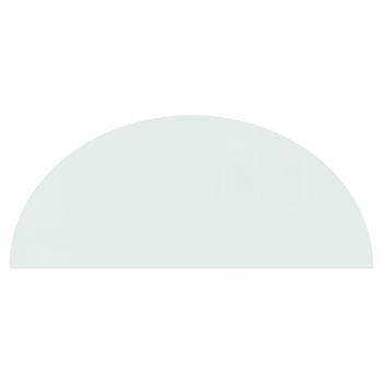 Funkenschutzplatte Glas Halbrund 1200x500 mm