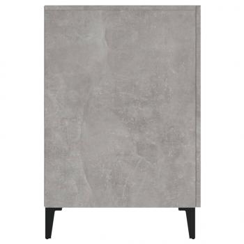 Schreibtisch Betongrau 140x50x75 cm Holzwerkstoff