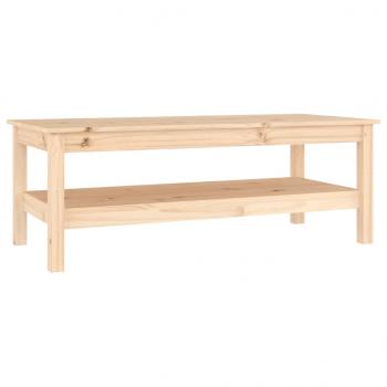 Couchtisch 110x50x40 cm Massivholz Kiefer