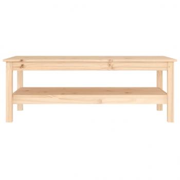 Couchtisch 110x50x40 cm Massivholz Kiefer