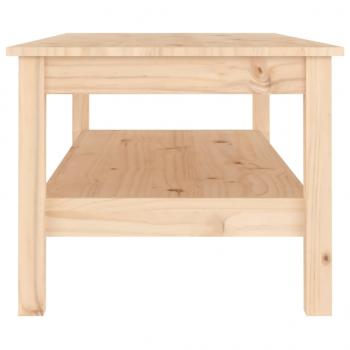 Couchtisch 110x50x40 cm Massivholz Kiefer