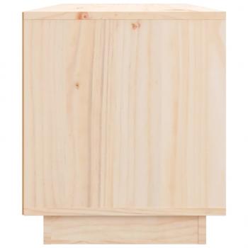 TV-Schrank 80x34x40 cm Massivholz Kiefer