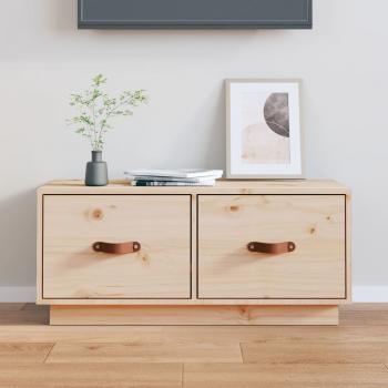 ARDEBO.de - TV-Schrank 80x34x35 cm Massivholz Kiefer