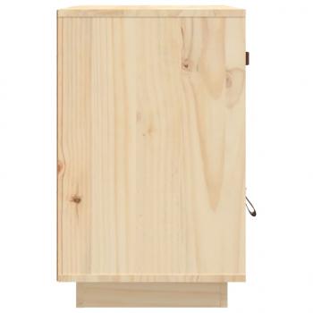 Nachttisch 40x34x55 cm Massivholz Kiefer