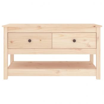Couchtisch 102x49x55 cm Massivholz Kiefer