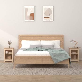 ARDEBO.de - Nachttische 2 Stk. 40x35x55 cm Massivholz Kiefer