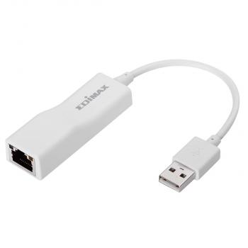 ARDEBO.de - USB 2.0 Fast Ethernet Adapter 10/100 Mbit Weiß
