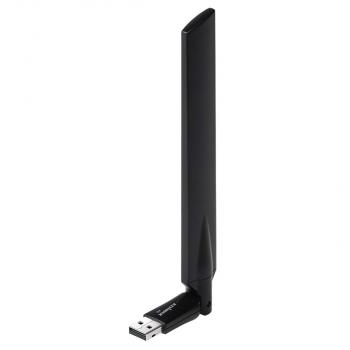 ARDEBO.de - WLAN USB-Adapter AC600 2.4/5 GHz (Dual Band) Schwarz