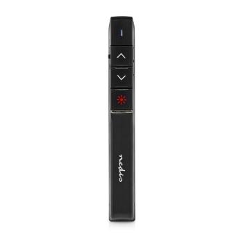 ARDEBO.de - Presenter | Laserpointer-Reichweite bis zu: 100 m | Drahtlose Reichweite bis zu: 30 m | Schwarz