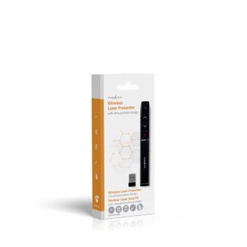Presenter | Laserpointer-Reichweite bis zu: 100 m | Drahtlose Reichweite bis zu: 30 m | Schwarz