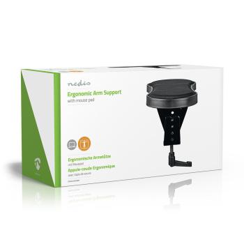 ARDEBO.de - Armauflagen | Anzahl Drehpunkte: 1 Drehpunkt(e) | Länge Unterarmpolster: 40 | Max. Tragfähigkeit: 5 kg | Schwenkwinkel: 360 ° | Mit Maus-Plattform