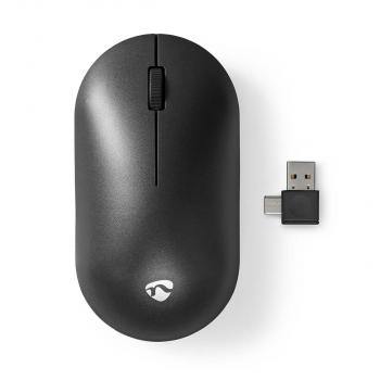 ARDEBO.de - Mouse | Drahtlos | Silent-Maus | 1200 dpi | Anzahl Knöpfe: 3 | Beidhändig