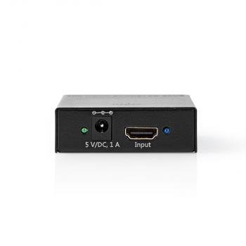 HDMI ? Splitter | 2-Port port(s) | HDMI? Eingang | 2x HDMI? Ausgang | 4K@60Hz | 18 Gbps | Metall | Anthrazit