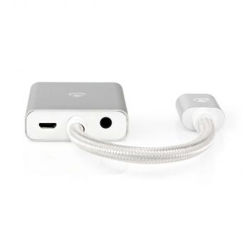 VGA-Adapter | HDMI? Stecker | VGA Buchse | Vergoldet | Gerade | Aluminium | Silber | Verpackung mit Sichtfenster