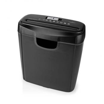ARDEBO.de - Aktenvernichter | Streifenschnitt | 6x A4-Seiten | 10 l | Sicherheitsnorm: DIN 2 | 190 W | Schwarz